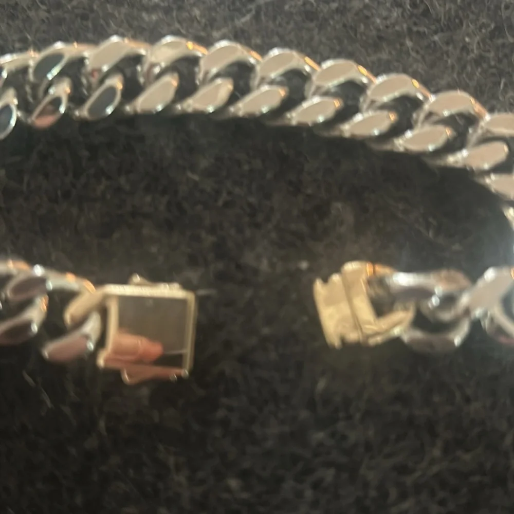 Open edit chain link bracelet gold silver - Picture 4 of 7